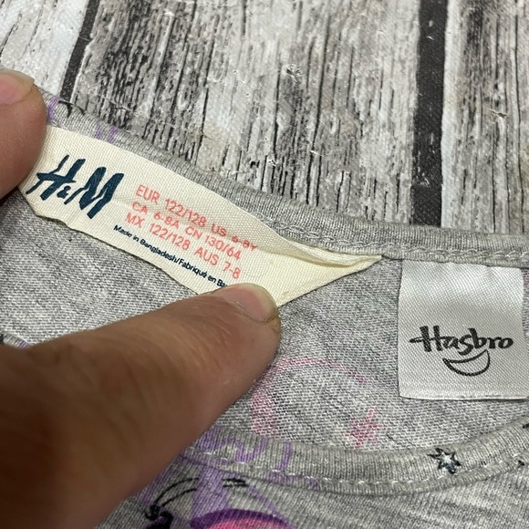 Girls size 6/8 H&M Hasbro My Little Pony MLP Twilight Sparkle tank dress - Picture 6 of 6